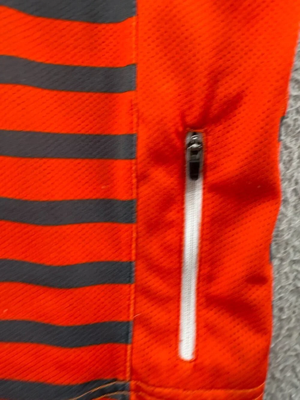 Troy Lee Designs Youth M MTB Bike Jersey Orange Gray Motocross BMX